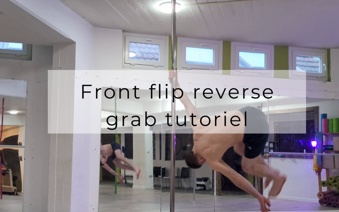 Reverse grab front flip