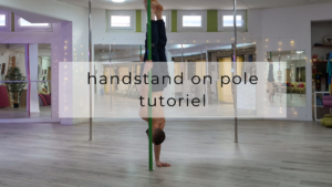 Handstand on pole