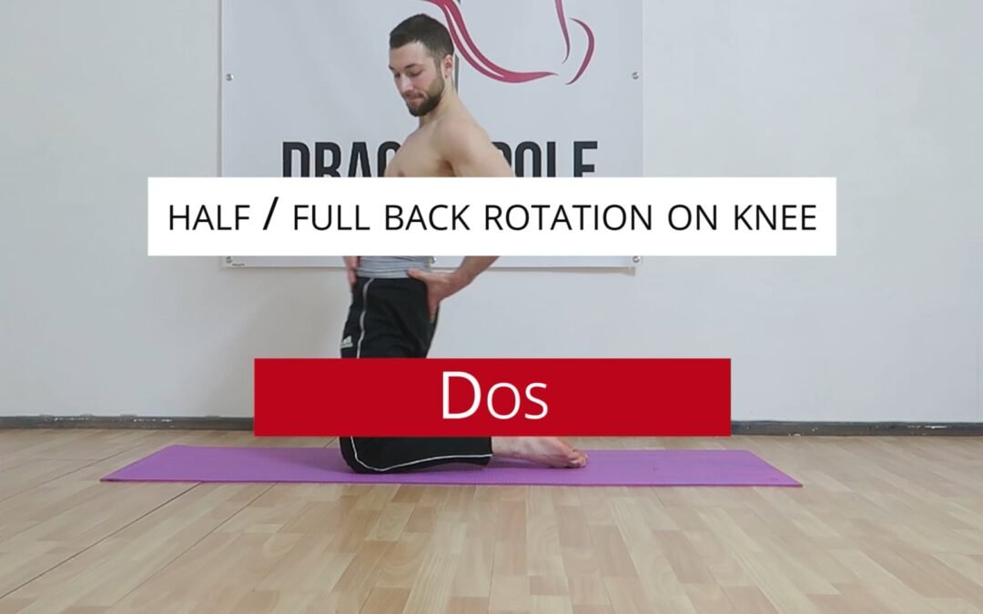 back rotation on knee