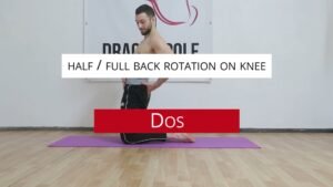 back rotation on knee