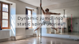 Dynamic jump into static spin