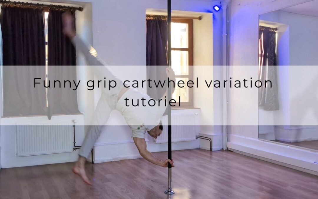 Funny grip cartwheel variation