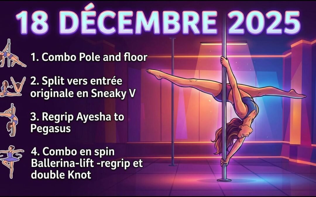 Pole dance 18 décembre 2025