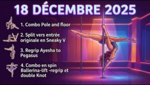 Pole dance 18 décembre 2025